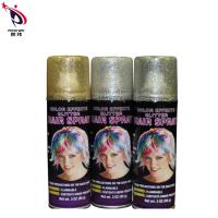 China Disposable Tin Hair Glitter Spray Odorless Multi Color Eco Friendly on sale