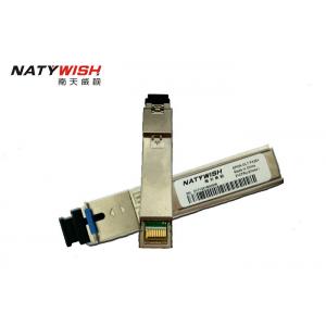 China Plug And Play GEPON OLT SFP Module 1.25G Tx 1310nm Rx 1490nm 20km Apply In OLT Device supplier