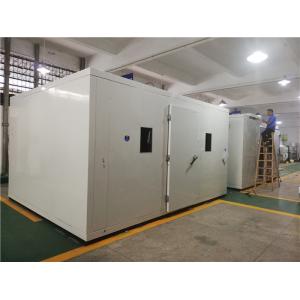 China 20% - 98% Rh Walk In Climatic Stability Chamber Electronic For Auto Spare Parts supplier