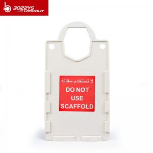 China ABS Engineering Plastic Safety Lockout Tags Scaffold Safety Inspection Tags supplier