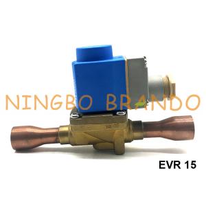 China Danfoss Type 7/8'' Electromagnetic Gas Refrigeration Solenoid Valve EVR15 032F2193 supplier