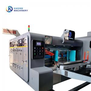 Lead Edge Carton Printer For Corrugated Cardboard With Ink Windows