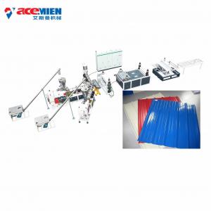 Corrugated PVC PC Roofing Sheet Extruder Machine 160KW