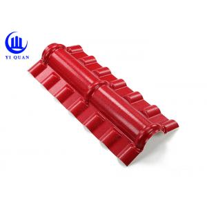 Color Lasting House Roof Parts Roof Ridge Tiles Positing Ridge For Roof Cap
