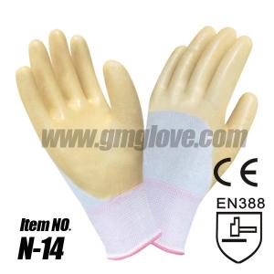 Nitrile Rubber Coated Gloves，Half Coating