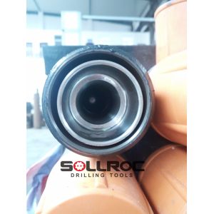 China 114mm Diameter 3m Length Dual Wall RC Drill Pipe with 4'' Metzke Thread for Reverse Circulation Sampling Drilling wholesale