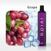China 1.2Ω Portable Fruits Flavor Disposable E Cigarette Rechargeable Grape Flavor for sale