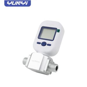 China LCD Display Flow Sensor Controller Air Mass Natural Gas Flow Meter Mass Portable air Flow Meter Sensor wholesale