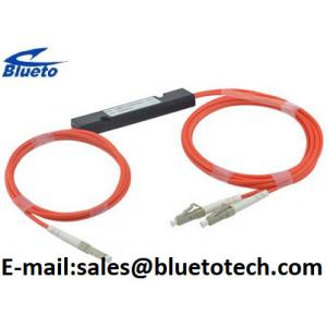 China LC UPC Multimode Fiber Optic Splitter With LC Connector supplier