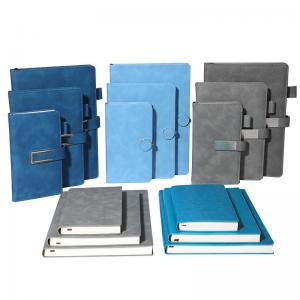 PU Leather Cover Spiral Notebook Printing Personalized Calendar Printing