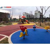 China Non Fading EPDM Seamless Flooring Kids EPDM Rubber Playground Surface on sale