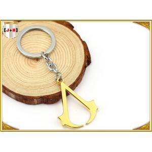 Hangbag Accessories Metal Key Ring , Sliver Or Golden Plating Bulk Keychain Rings