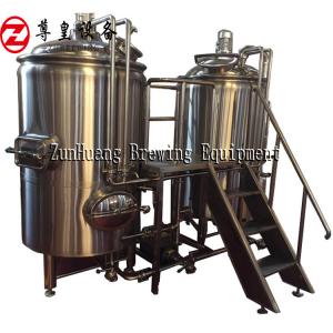 China 100L-1000L Craft beer making equipment 3 Vessel Brewhouse Beer Brewery Plant Micro Brewing Equipment supplier