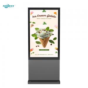 43 Inch Outdoor Digital Signage Kiosk With Android 11.0 OS Sleek  Bezel