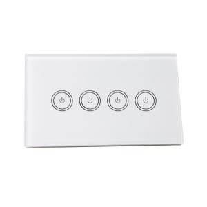 Modern Design Wireless Outlet Switch , Anti - Collision Remote Control Power Switch