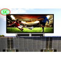 China Football Stadium LED Display Circuit Diagram 6mm Pixel Pitch Panel Full Color on sale