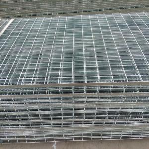 Hot Dip Galvanized Ss316 Serrated Steel Grating Construction Frame Foot Pedal