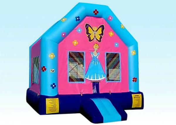 Jumper Backyard Inflatable Princess Doll House With Logo Customized