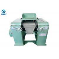 China High Viscosity Cosmetic Pigment Grinding Mills , Triple Roller Mill With Dust Cover on sale