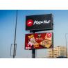 Anti Corrosion Advertising LED Screens P8 Outdoor Full Color 1/4 Scan Mode HD