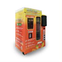 China 100% Pure No Water Cold Fresh Squeezed Orange Juice Drinks Juicer Vending Machine on sale