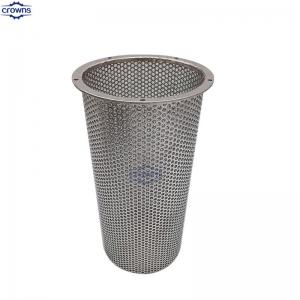 High quality 316 Stainless Steel Wire Wound Tube Slotted Screen Wedge Mesh Filter Tube