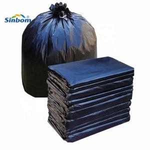 China Hot Stamping Heat Seal Heavy Duty Bio Degradable Garbage Bag for Refuse Sacks Liner supplier
