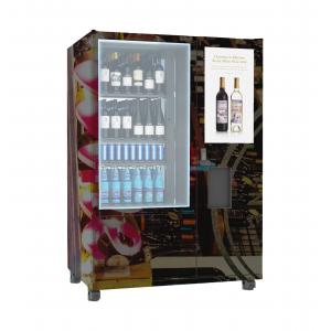 China Cold Bottled Qr Scan Payment Wine Vending Machine supplier
