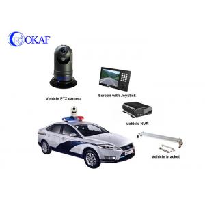 China Full HD 1080P Vehicle / Robot Mounted CCTV Security Mobile PTZ Camera supplier