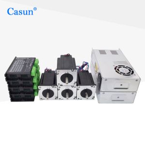 China Casun 2 Phase Nema 34 hybrid stepper motor 86x86x149mm 13N.m high torque 6.0A with 4 axis / 3axis  for CNC for Engraving machine wholesale