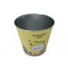 Holiday Decoration Metal Tin Bucket For Popcorn / Biscuit Packing