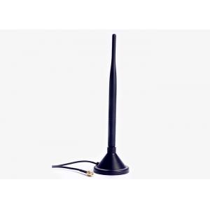 China 2700V Magnetic GSM GPRS Antenna / 3G Sucker Car Antenna RG174 Cable supplier