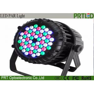 Waterproof High Power LED Par Stage Lights 54*3W RGB 3 In 1 DMX Control