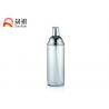 China Empty round transparent cosmetic bottles and jars set 100ml 120ml 50g wholesale