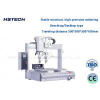 China Benchtop Type Processing Data Iron Tin Automatic Spot Drag Soldering Machine​ HS-S5331R on sale