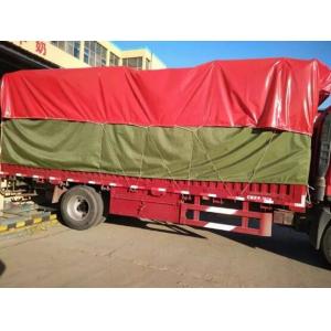 Customized 750gsm PVC Truck Cover , Waterproof Truck Cover 1000D X 1000D Outdoor Equipment Covers