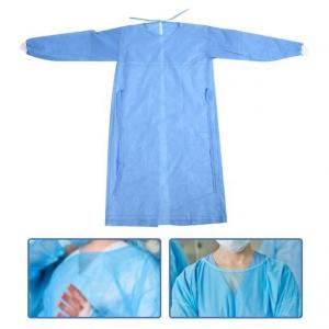 China Disposable Surgical Gown Latex Free Disposable Surgical Clothing Abrasion Resistant Completely Impervious Fluid supplier