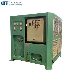 China Unidad de recuperación de refrigerante sin aceite de 380V/50HZ para R290 R32 R410A R134a R22 wholesale