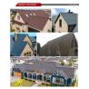 1170*420mm Roof Tile Materials for House Stone Coated Roof Tile