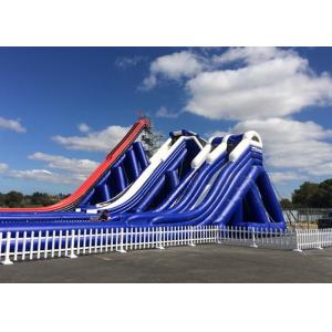 China Customized Giant Inflatable Slide / Commercial Adult Inflatable Trippo Water Slide supplier