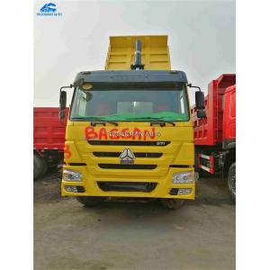 China 25 Tons Used Howo Dump Truck Around 74790km Mileage EURO III emission standard supplier