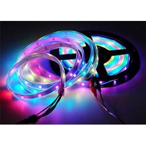 Non Waterproof 5m Led Multi Color Changing Rope Lights 16.4ft 150 WS2812B White PCB