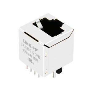 China X Múltiples XRJV-01V-0-D12-080 Compatible LINK-PP LPJD0012DNL 10/100 Base-T sin LED Conector de PCB femenino RJ45 vertical supplier