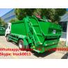 China high quality China JAC 4*2 LHD diesel 5m3 garbage compactor truck for sale, refuse garbage compacted truck for sale wholesale