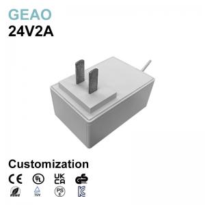China 24V 2A AC Power Adapter For Massage Chair / Grinding Machine / Foam Machine supplier