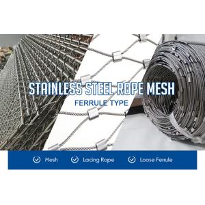 China Flexible Architectural Inox 7x7 1.5mm X Tend Cable Mesh supplier