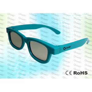 China High Brightness / Bright - Colored Circular Polarized 3d Glasses For Master Image 3D Cinem supplier