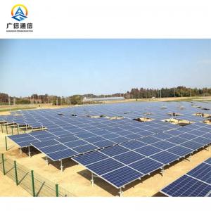 Custom Canopy Solar Panel Support Structure For Open Site Carport