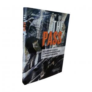 The Pass | Offset Printing Rock Climbing Guide Book Printing Glossy Lamination CMYK Color