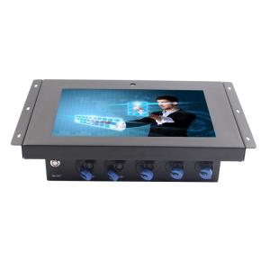 Fanless IP65 10.1" Waterproof Panel PC 350nits With 5MP Webcam